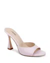 L'agence Women's Avery Slide High Heel Sandals In White