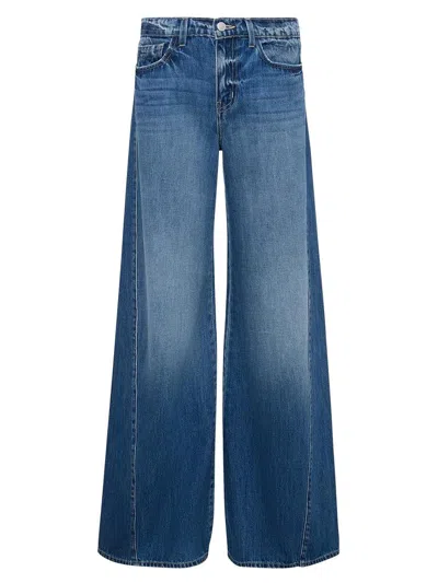 L'agence Women's Beau High-rise Wide-leg Jeans In Multi