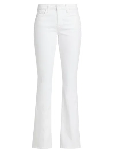 L'agence Women's Cara Bootcut Jeans In White