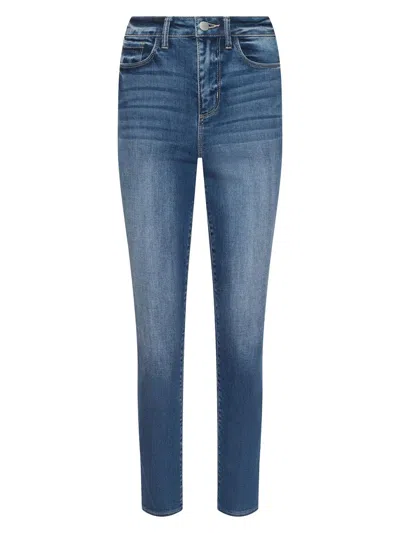L'agence Women's Celestia High-rise Crop Jeans In Blue