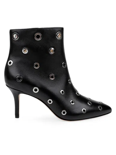 L'agence Women's Clarette Ii 75mm Leather Booties In Black