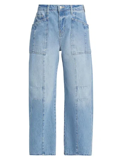 L'agence Women's Cody Hish-rise Rodeo Jeans In Blue