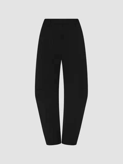 L'agence Women's Colby Barrel-leg Trousers In Black