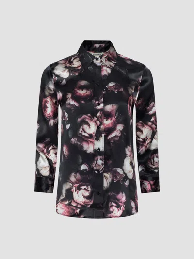L'agence Women's Dani Three-quarter-sleeve Floral Silk Blouse In Multi
