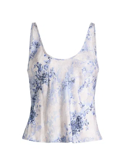 L'agence Women's Eddie Bias Floral Tank In Multi