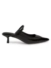 L'agence Women's Elle 45mm Leather Pumps In Black