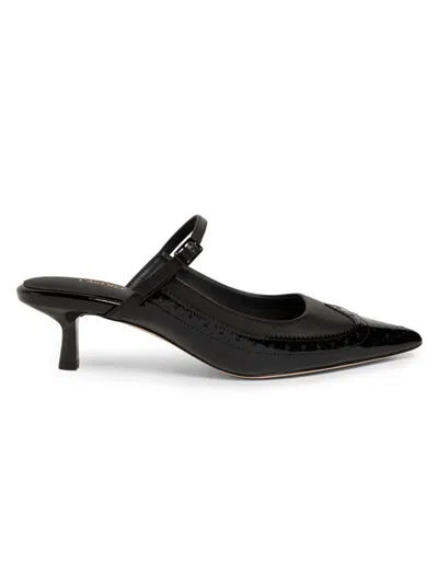 L'agence Women's Elle 45mm Leather Pumps In Black
