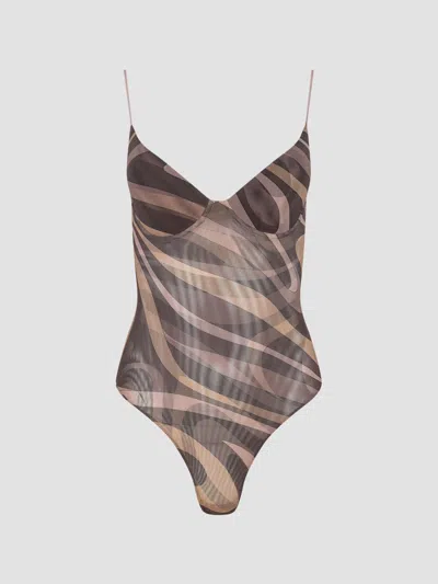 L'agence Women's Elowen Underwire Bodysuit In Multi
