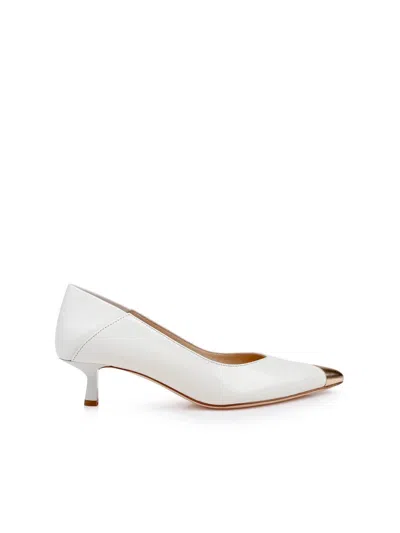 L'agence Women's Garlan Kitten Heel Pump In Pearl Leather In Multi