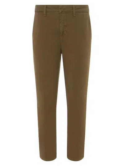 L'agence Women's Harlow Slim Crop Trousers In British Khaki