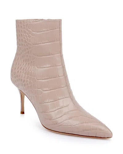 L'agence Women's Houston Ii Leather Pointed Boots In Pink