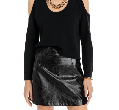 L'agence Women's Indy Chain Sweater In Black