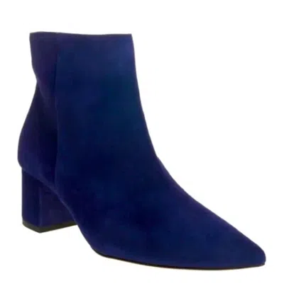 L'agence Women's Jeanne Pointed Toe Boots In Midnight Blue