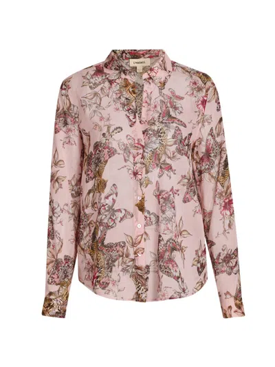 L'agence Women's Laurent Floral Blouse