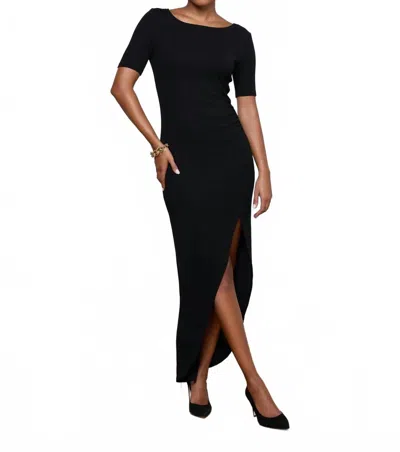 L'agence Lennon Day Dress In Black