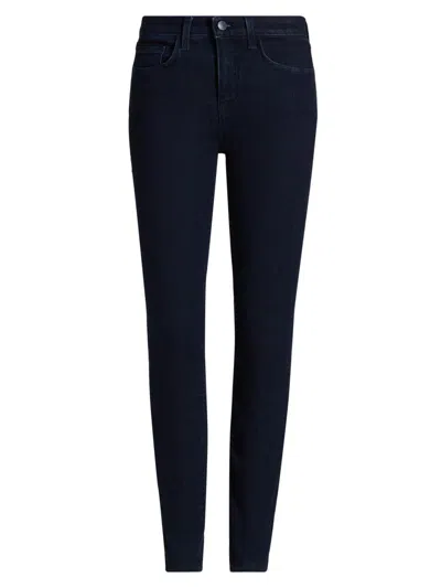 L'agence Women's Marguerite High-rise Skinny Jeans In Black