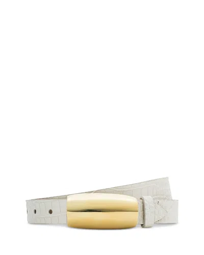 L'agence Women's Marlowe Leather Belt In Pink
