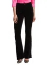 L'agence Women's Marty High-rise Velvet Flared Pants In Black