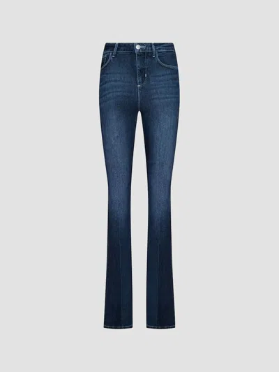 L'agence Women's Marty High-rise Flare Jeans In Blue