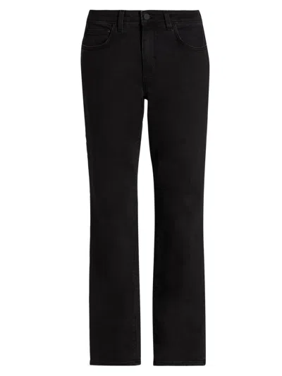 L'agence Women's Milana Low-rise Stovepipe Jeans In Black