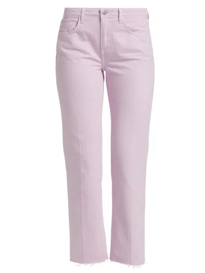 L'agence Women's Milana Low-rise Stovepipe Jeans In Pink