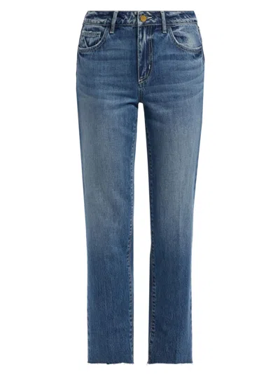 L'agence Women's Milana Stovepipe Straight-leg Jeans In Blue