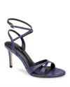 L'agence Miranda Ankle Strap Sandal In Blue