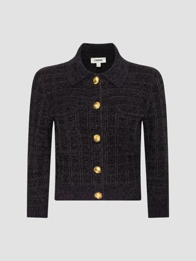 L'agence Women's Morrigan Tweed Stitch Cardigan In Multi