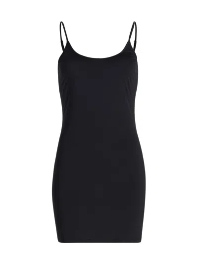 L'agence Women's Raye Slip Lining Minidress In Black
