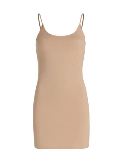L'agence Women's Raye Slip Lining Minidress In Brown