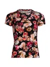 L'agence Ressi Short-sleeve Floral Tee In Multi
