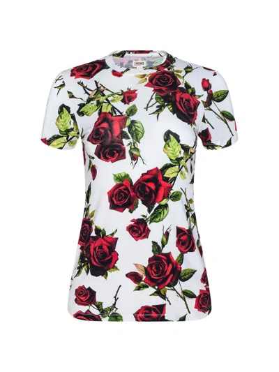 L'agence Ressi Floral Print T-shirt In Multi
