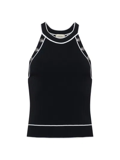 L'agence Women's Rosemary Button Tank In Multi