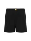 L'agence Saige Safari Shorts In Black