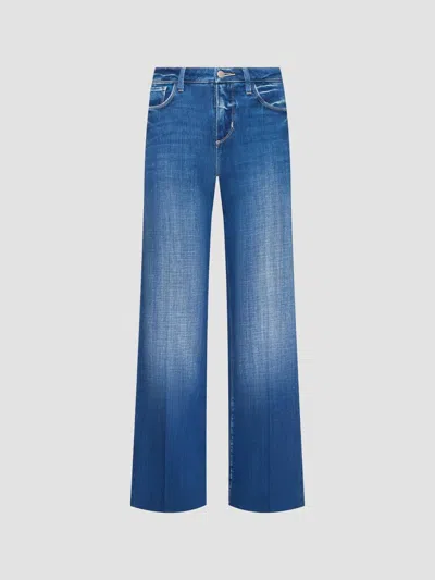 L'agence Women's Scottie High-rise Wide-leg Jeans In Hasting