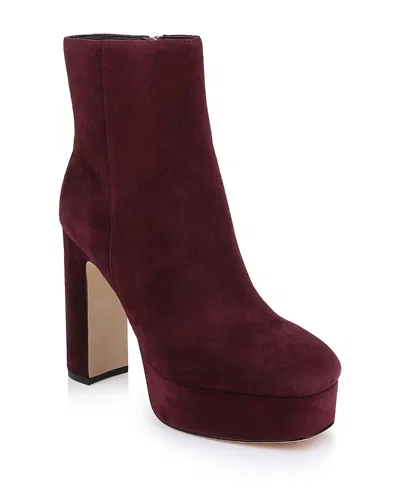 L'agence Women's Soho Suede Platform Boots In Multi