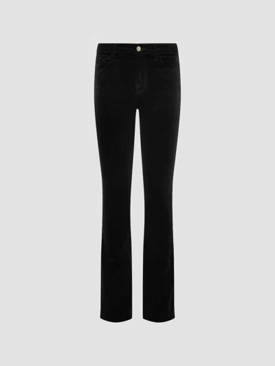 L'agence Women's Stevie High-rise Straight-leg Jeans In Black