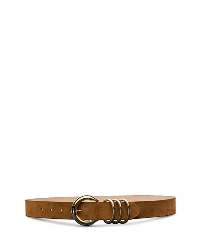L'agence Women's Tobar Leather Belt In Brown