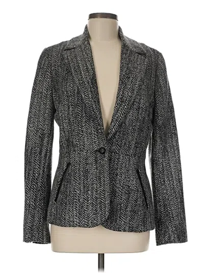 Pre-owned L'agence Wool Blazer Jacket In Gray