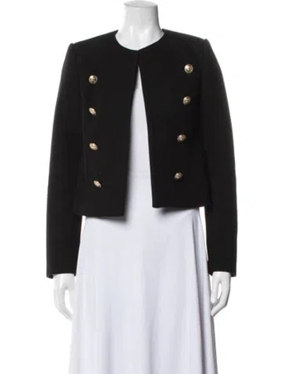 Pre-owned L'agence Wool Jacket In Black