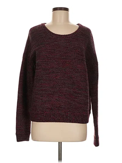 Pre-owned L'agence Wool Sweater In Burgundy