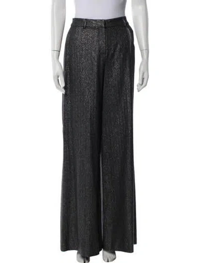 Pre-owned L'agence Wool Wide Leg Pants W/ Tags In Blue