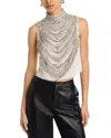 L'agence Yun Draped Crystal Tank In Multi