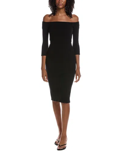 L'agence Zolita Day Dress In Black