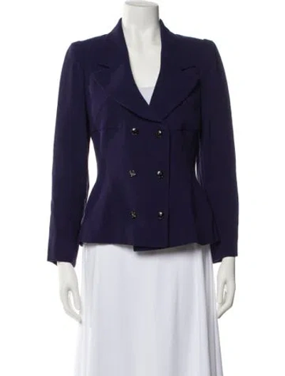 Pre-owned Lagerfeld Vintage 1990's Blazer In Purple