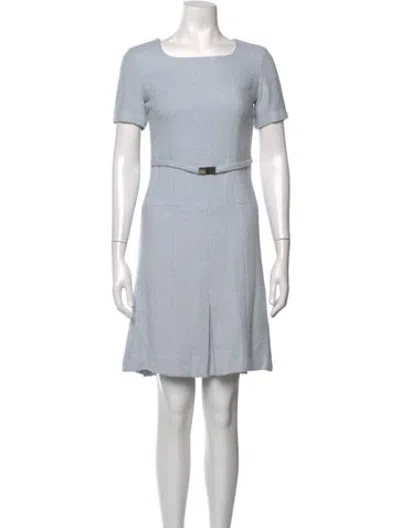 Pre-owned Lagerfeld Vintage Knee-length Dress In Blue