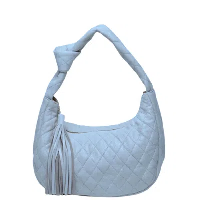 Laggo Women's Lola Quilted Shoulder Bag In Blue