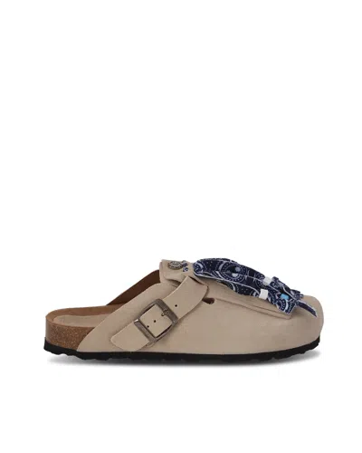 LAGOA LAGOA SABOT DANDARA 186 BANDANA SUEDE CRUDO