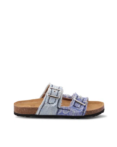 LAGOA JURERE SANDAL PATCH BANDANA LIGHT BLUE/BLUE