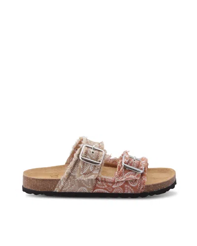 LAGOA JURERE PATCH BANDANA SANDAL TOBACCO/LEATHER